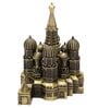 Metallic Red Square Monument Miniature Showpiece