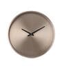 Silver Aluminium Metallica Wall Clock