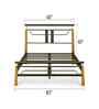 Etera Queen Size Bed In Dual Colour
