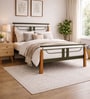 Etera Queen Size Bed In Dual Colour