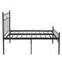 Etera Double Size Bed In Black Colour