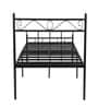 Etera Double Size Bed In Black Colour
