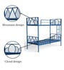 Nature  Metal Bunk Bed in Blue Colour