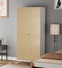 Metallika Zeya 2 Door Metal Almirah in Cappuccino Brown Colour