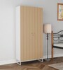 Metallika Zeya 2 Door Metal Almirah in Cappuccino Brown Colour