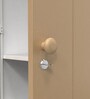 Metallika Zeya 2 Door Metal Almirah in Cappuccino Brown Colour