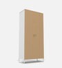 Metallika Zeya 2 Door Metal Almirah in Cappuccino Brown Colour