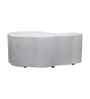 Liora Coffee Table In White Finish