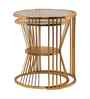 Orren Nesting Side Table In Gold Finish