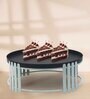Metalsmith Elegant Medium Cake Stand To Serve Cupcakes & Desserts For Gatherings, Iron Cake Server
