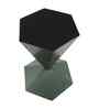 Elysian Elegant Wooden Side Table In Green Finish