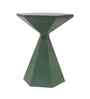 Elysian Elegant Wooden Side Table In Green Finish