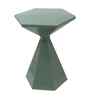 Elysian Elegant Wooden Side Table In Green Finish