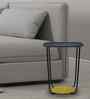 Halo Iron Side Table In Black Finish