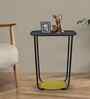 Halo Iron Side Table In Black Finish