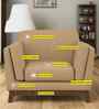 Veya Iron Storage Side Table In Gold Finish