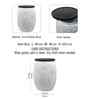 Veya Iron Storage Side Table In White Finish