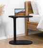 Majesta Mango Wood Portable Laptop Table In Black Finish
