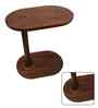 Majesta Mango Wood Portable Laptop Table In Brown Finish