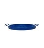 Metalsmith Metal Serving Tray With Handle For Serving Breakfast, Tea, Coffee And Cookies