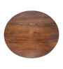 Zyra Natural Mango Wood Center Table In Golden Finish