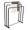 Metalsmith Space Saving Freestanding Towel Stand Floor Standing Towel Stand Gold Towel Holder