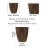 Elysian Wooden Coffee Table In Walnut Finish