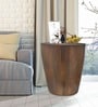 Elysian Wooden Coffee Table In Walnut Finish