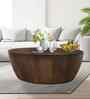 Sorrel Wooden Coffee Table In Walnut Finish