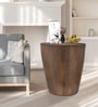 Elysian Wooden Coffee Table In Walnut Finish