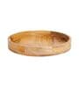 Metalsmith Wooden Serving Tray With Handle For Serving Breakfast, Tea, Coffee And Cookies