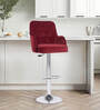 Meteor Bar Chair in Ruby Colour
