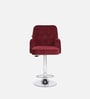 Meteor Bar Chair in Ruby Colour