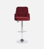 Meteor Bar Chair in Ruby Colour