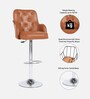 Meteor Bar Chair in Tan Colour
