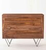Metric Sheesham Wood Chest of Drawers in Autumn Brown Finish