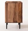 Metric Sheesham Wood Chest of Drawers in Autumn Brown Finish