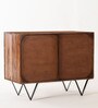 Metric Sheesham Wood Chest of Drawers in Autumn Brown Finish