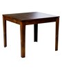 Metro 4 Seater Dining Table in Espresso Finish
