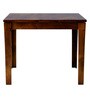 Metro 4 Seater Dining Table in Espresso Finish