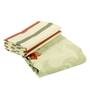 Metro Gold 100% Cotton 186TC King Size Bedsheet with 2 Pillow Covers