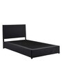 Metro Single Bed in Black Colour