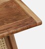 Metz Acacia Wood Side Table In Natural Finish