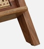 Metz Acacia Wood Side Table In Natural Finish
