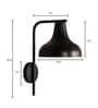 Meubles Black Wall Light