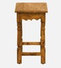 Mexico  Sheesham Wood Nest Of Tables in Scratch Resistant Rustic Teak Finish