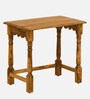 Mexico  Sheesham Wood Nest Of Tables in Scratch Resistant Rustic Teak Finish