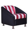 Mexico Leatherette 1 Seater Sofa in Multi Colour