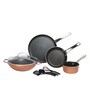 Aluminium Non-Stick Cookware-Set of 7 with 1 Glass lid