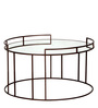 Meylon Coffee Table in Bronze Finish